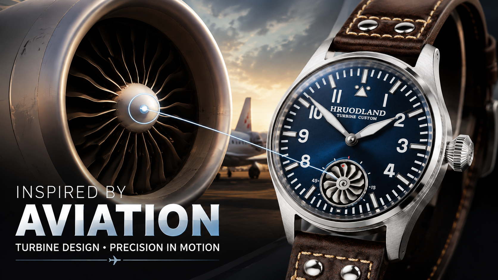 Aviation Inspired Timepiece